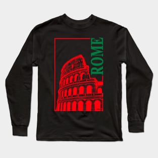 Rome, Italy Colosseum Long Sleeve T-Shirt